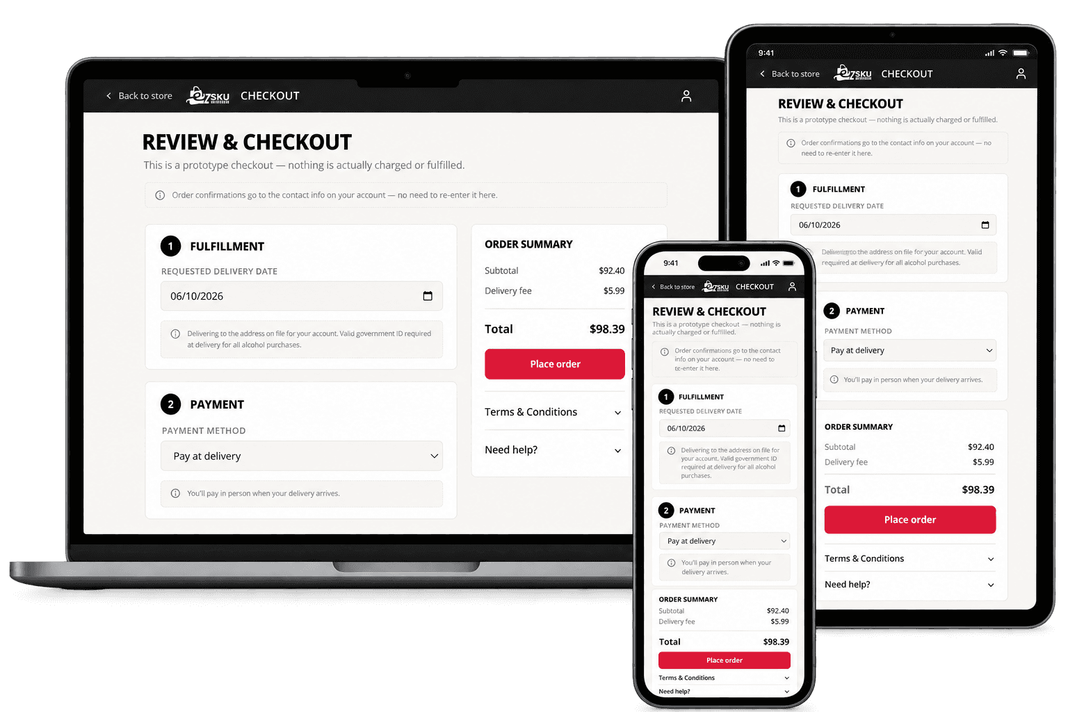 EZSKU Cart Page Showcase