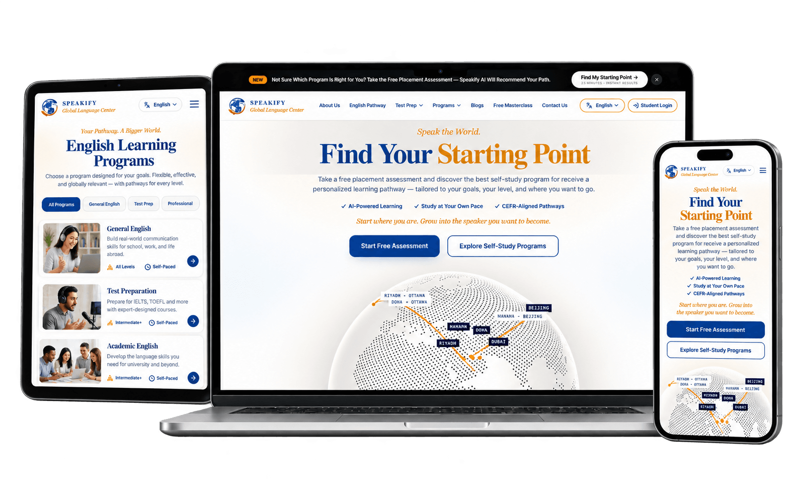 Speakify – Global Language Center