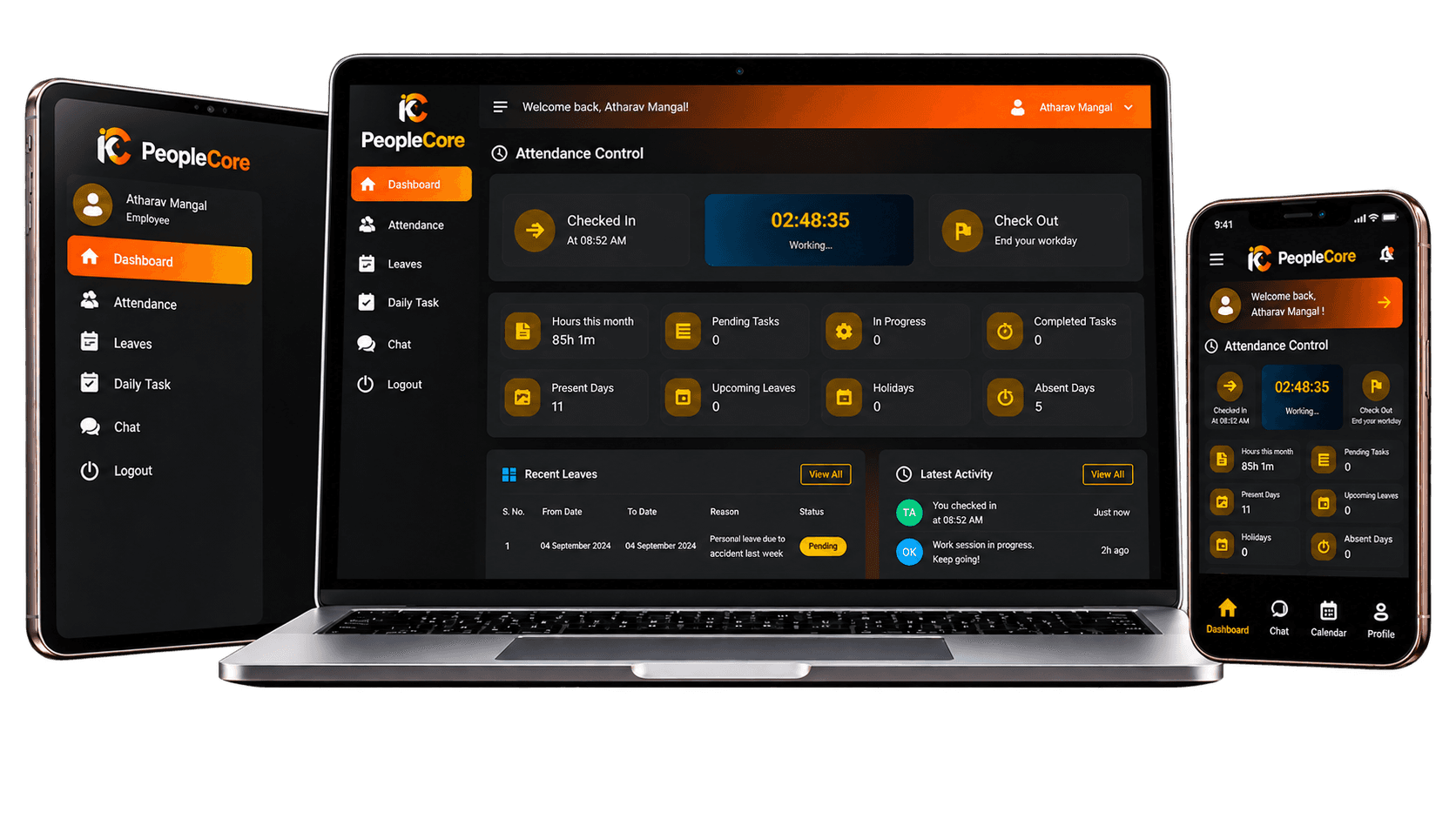 PeopleCore Dashboard