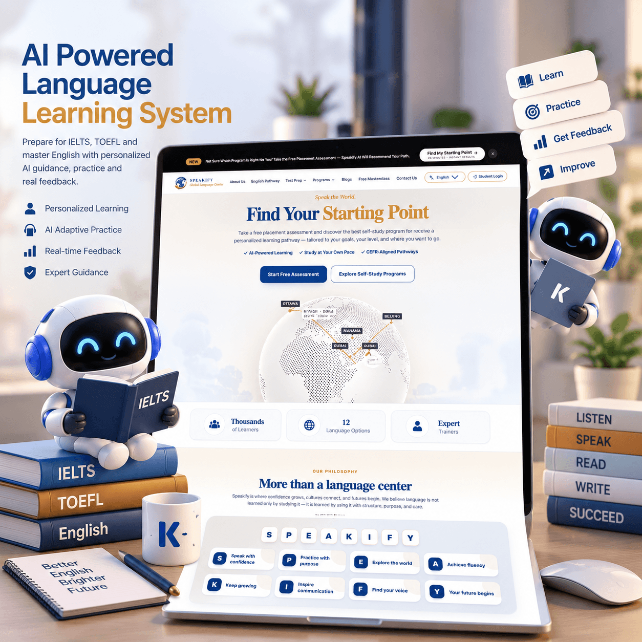 Speakify – Global Language Center case study by THE TISA
