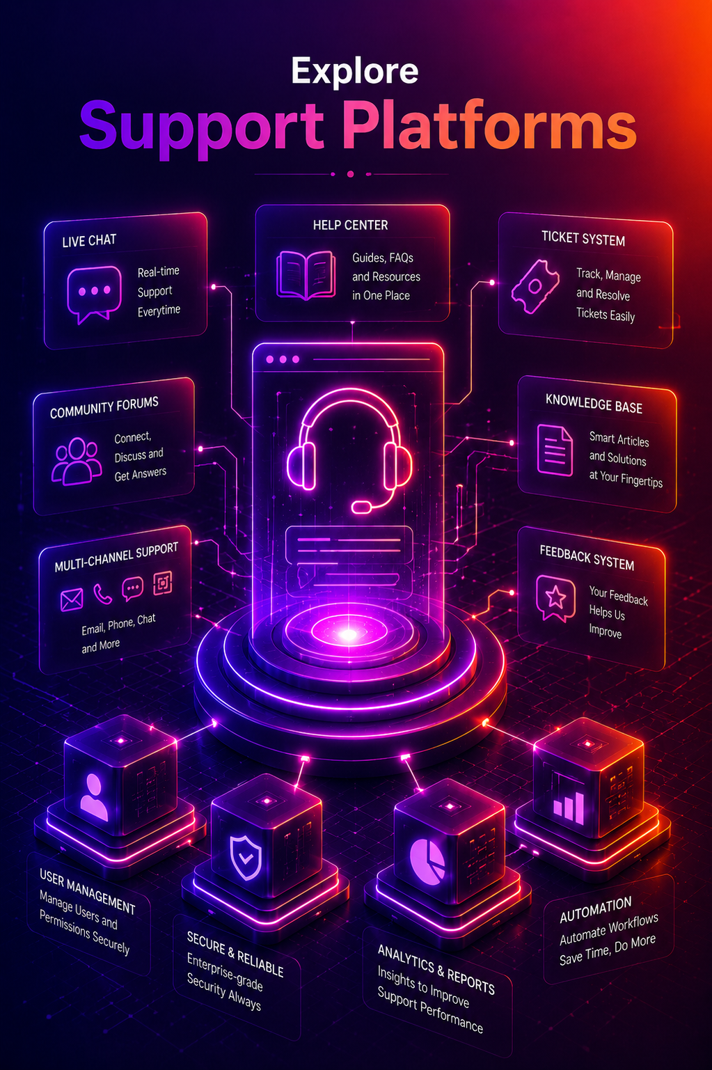 AI Customer Support Platforms visualization