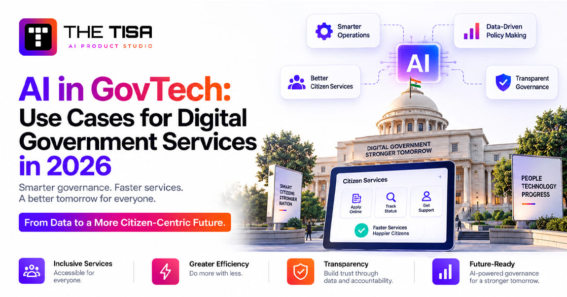 AI in GovTech supporting digital government services, citizen support, and smarter public administration in 2026