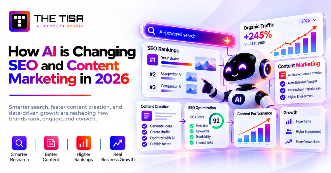 AI changing SEO and content marketing with smarter search and automation in 2026